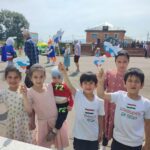Дети с выполненной работой